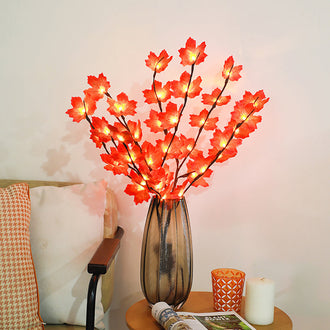 LED Maple Leaf Twig Light