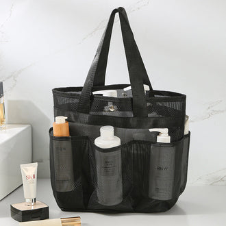 Portable Mesh Shower Bag