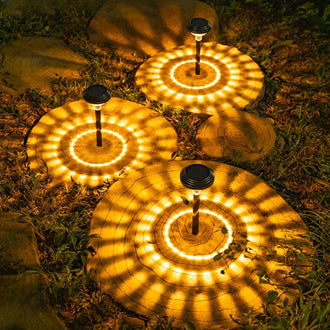 2 Pcs - Solar Powered Garden Stake Light with 2 modes