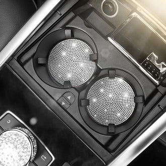 2 stuks - Sparkly strass auto-achtbaan