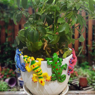 4 Pcs - Colorful Gecko Pot Hugger