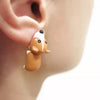 5 Pairs Adorable Animal Bite Earrings-Next Deal Shop-Next Deal Shop