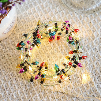 9.84 ft 30 LEDs Festive Mini Bulb String Light