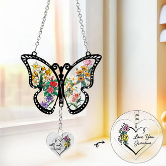Butterfly Suncatcher Hanging Ornament