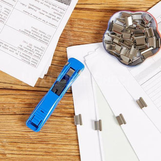 Dispensador de clips para carpetas Easy Clamp y juego de súper clips