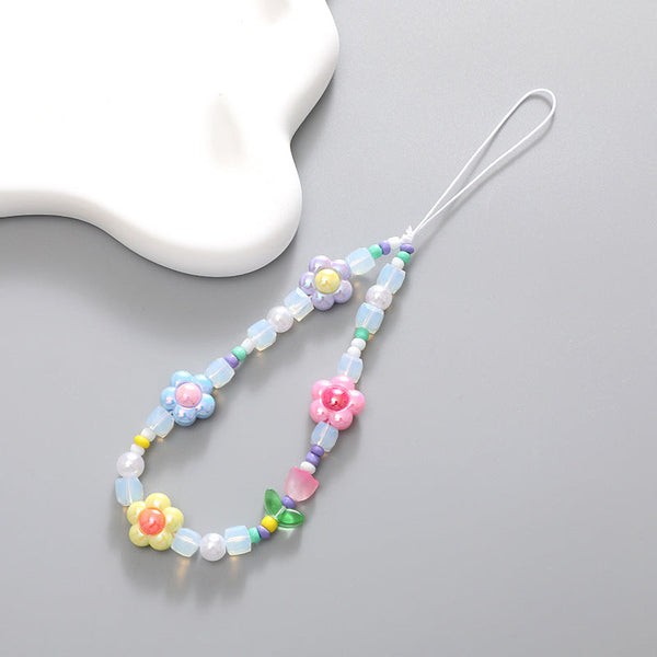 Flower Phone Charm Strap-Next Deal Shop-Next Deal Shop