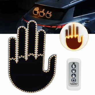 Funny Finger Gesture Light with Remote