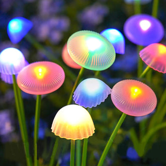 Multicolor Solar Powered Jellyfish Stake Light
