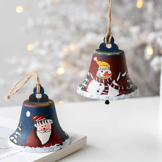 Rustic Christmas Hanging Bell