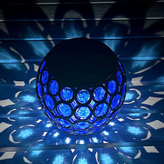 Lampada da giardino a LED a mosaico ad energia solare