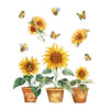 Sunflower & Butterfly Window Clings-Next Deal Shop-Next Deal Shop