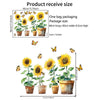 Sunflower & Butterfly Window Clings-Next Deal Shop-Next Deal Shop