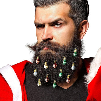 Palline di Natale colorate per capelli da 12 pezzi