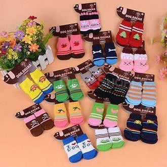 Confezione da 2 calzini assortiti per animali domestici (3 misure disponibili)