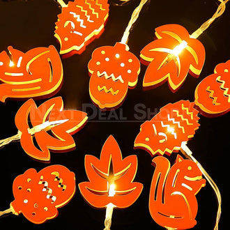 Adorable guirlande lumineuse sur le thème de la forêt. 