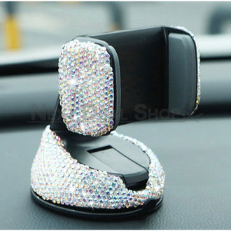 Support de téléphone de voiture strass Bling 