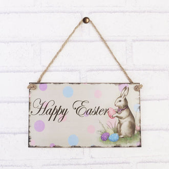 Placa de puerta de Pascua