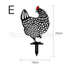 5 Pcs - Chicken Family Garden Silhouette Yard Stake-Next Deal Shop-Next Deal Shop