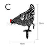 5 Pcs - Chicken Family Garden Silhouette Yard Stake-Next Deal Shop-Next Deal Shop