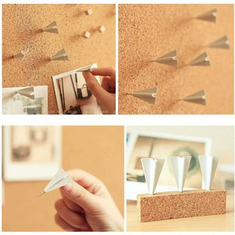 Vliegtuig punaiseset (6 stuks)