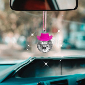 Disco-Kugel-Auto-Hängeornament