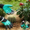 Tuinhandschoenen met vingertopklauwen