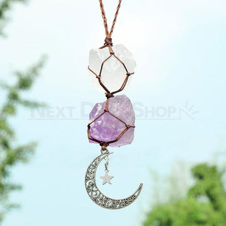 Genezend kristalsteen hangend ornament