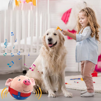 Peluche interattivo in movimento