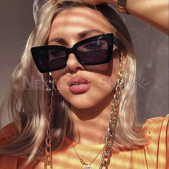 Cadena de gafas con joyas