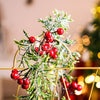 LED Red Berry Pine Needle Christmas Lights-Next Deal Shop-Next Deal Shop