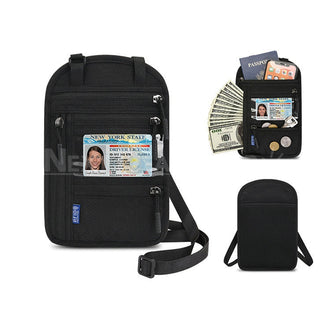 Multi-Pocket Essential Travel Pouch