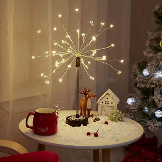 Luz de árvore LED de fio de cobre de Natal