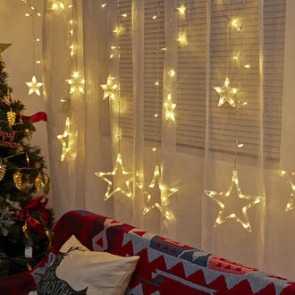 Luci per tende stellate a LED NATALIZI