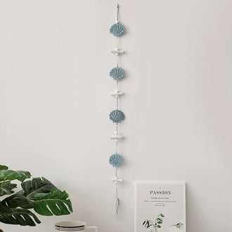 Ornement suspendu en bois de coquillage nautique