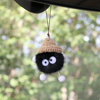 Entzückendes Ruß-Sprite-Auto-Hängeornament