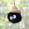 Adorable adorno colgante para coche de Sprite de hollín