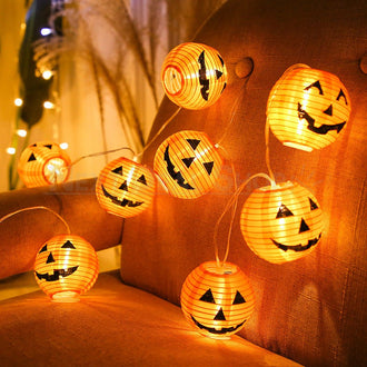 Luce a corda per lanterna con zucca di Halloween