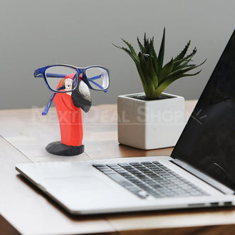 Papegaai lenzenvloeistof houder