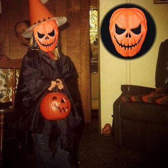 Il signor maschera di zucca