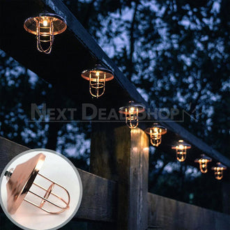 Stringa luminosa con lampada marocchina ad energia solare (13 piedi, 10 LED)