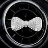 Ambientador para coche con lazo de diamantes de imitación