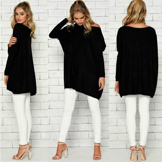 Oversized slouchy trui