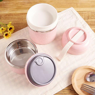 Double Layer Thermo Bento Box