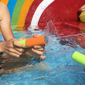 Canon à eau jouet haute pression à tirer (4 pièces)