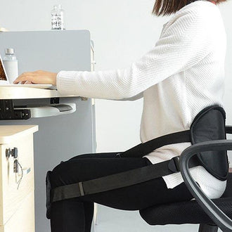 Corrector de postura sentado