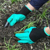 Tuinhandschoenen met vingertopklauwen