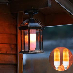 Bombilla LED de llama parpadeante