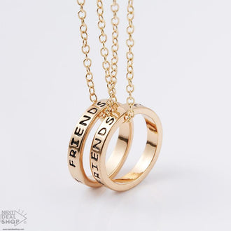 "Best Friends" Ring Necklace