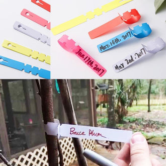 Etichetta con etichetta impermeabile da 50 pezzi - per piante, cavi e altro ancora!