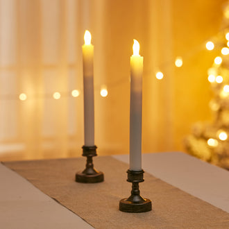 2 luci a candela LED XMAS